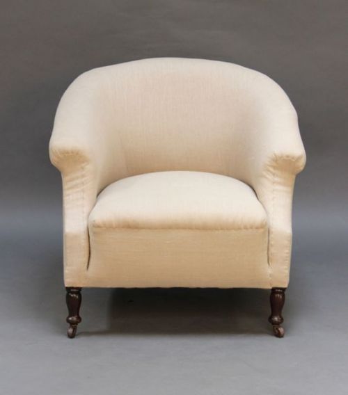 A 19thc. Mahogany Tub Chair