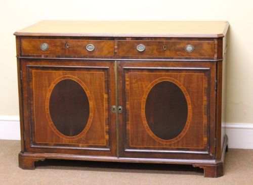 A 19thc. Mahogany Side Cabinet