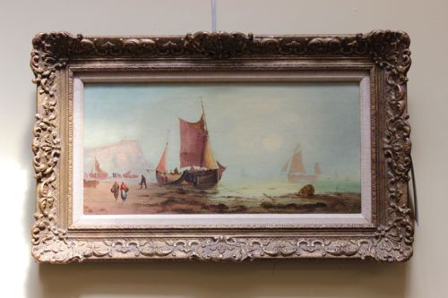 A Pair of Gilt Framed Oil Paintings 
On Canvas