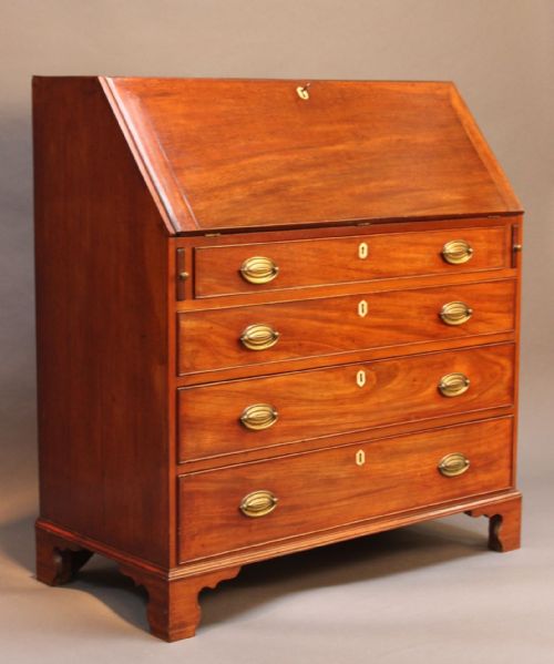 A Georgian Mahogany Bureau