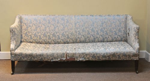 A Late 18thc. Mahogany Sofa
