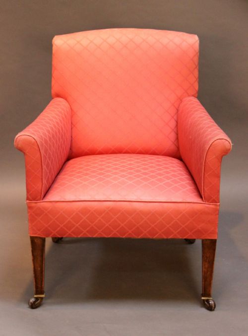 A 19thc. Mahogany Armchair