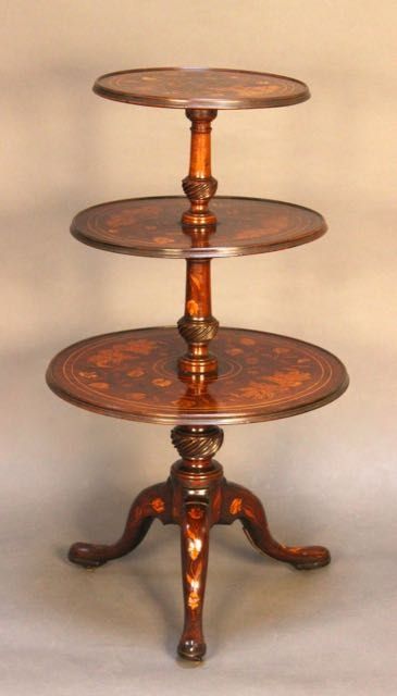 19thc. Mahogany Dumb Waiter