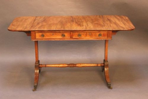 Regency Mahogany Sofa Table