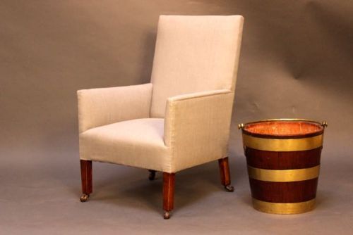 19thc. Child’s Upholstered Armchair