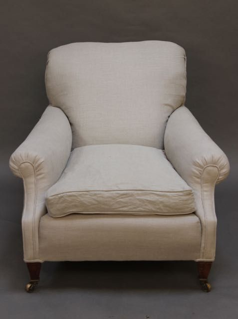 Large 19thc. Howard Style Armchair