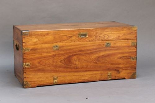 A 19thc. Camphor Wood Chest
