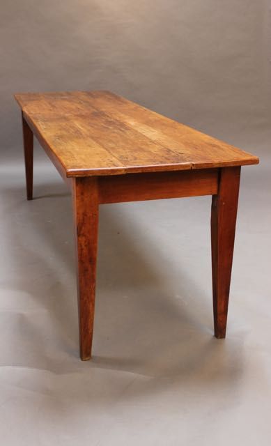 19thc. Fruitwood Refectory Table