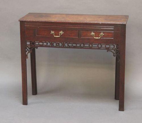 18thc. Mahogany Side Table