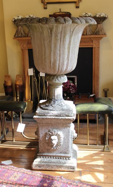 Early 20thc. Re-constituted Stone Urn