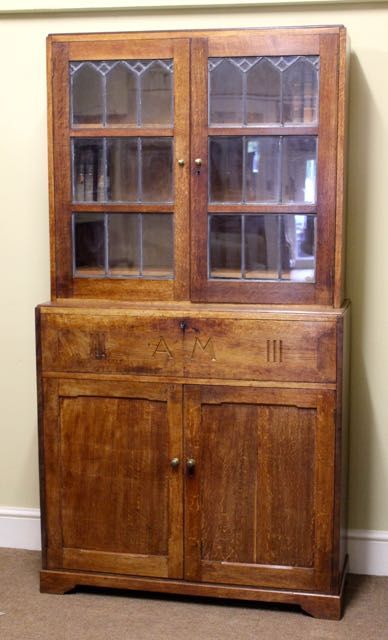 An Arts & Craft Oak Bookcase