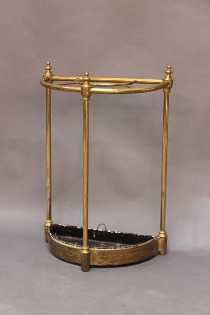 Edwardian Brass Umbrella Stand