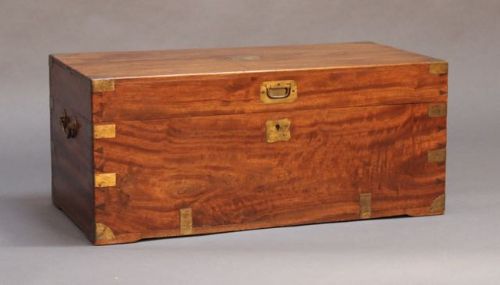 Late 19thc. Camphor Wood Chest