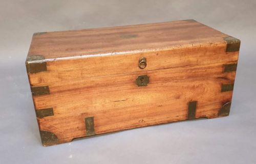 A Late 19thc. Camphor Wood Chest