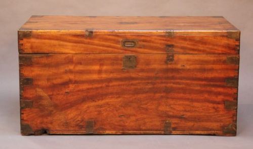 Large 19thc. Camphor Wood Chest