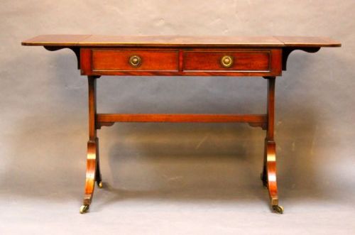 A Regency Mahogany Sofa Table
