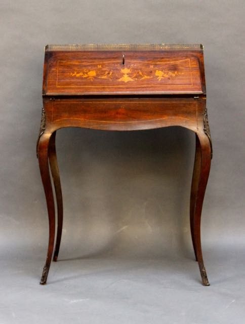 19thc. Rosewood Ladies Desk