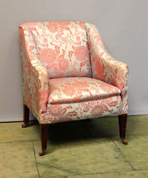 Small 19thc. Mahogany Armchair