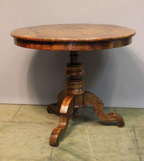 An Italian Marquetry & Parquetry Centre Table