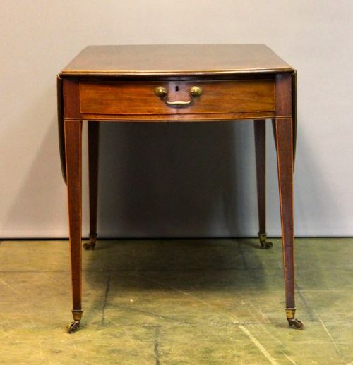 Early 19thc. Mahogany Supper Table/pembroke Table