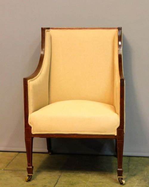 Late 19thc. Mahogany Armchair