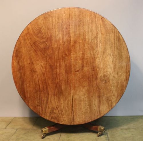 19thc. Padauk Round Breakfast Table