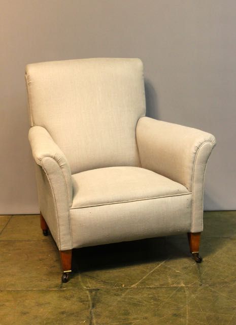 Late 19thc. Upholstered Armchair