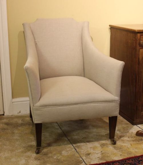 Elegant 19thc. Walnut Armchair