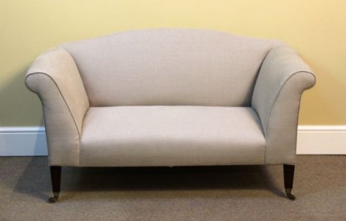 Small 19thc. Mahogany Sofa