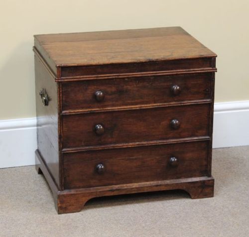 18thc. Oak Closed Box