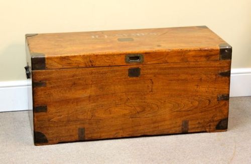 19thc Camphor Wood Trunk