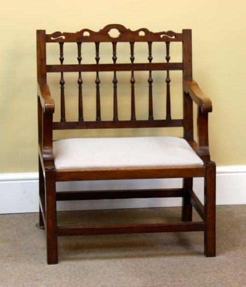 18thc Armchair or “Drunkards” Chair