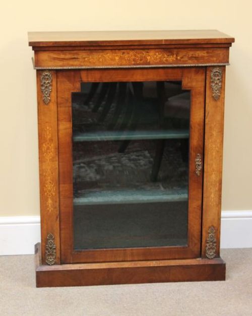 19thc Walnut Bookcase