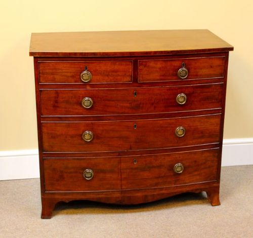 Early 19thc Mahogany Chest of Drawers
