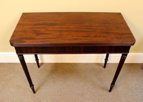 19thc Mahogany Tea/supper Table in the Manner of Gillows