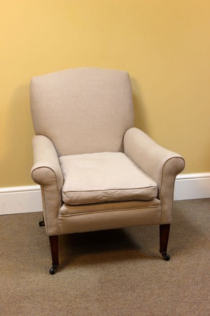 Late 19thc Mahogany Armchair