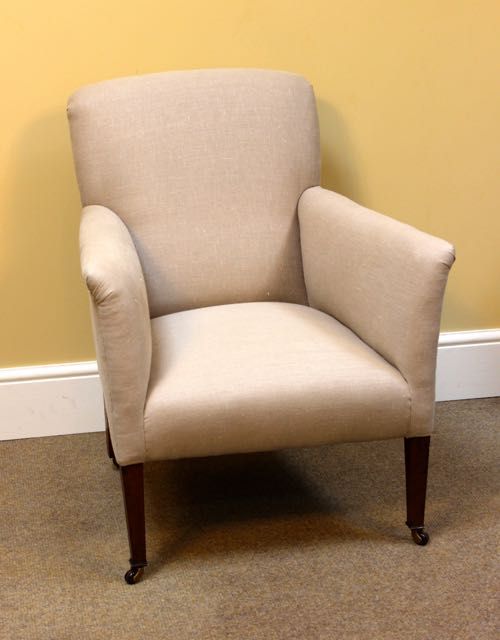 Late 19thc Mahogany Armchair