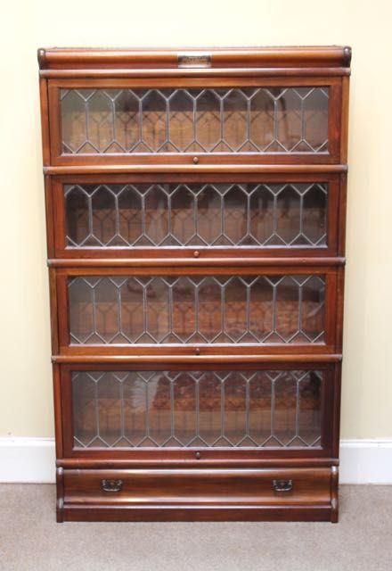 Early 20thc. Mahogany Globe Wernicke Bookcase