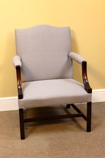 19thc Mahogany Gainsborough Chair