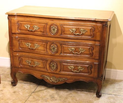 19thc Walnut Commode Chest