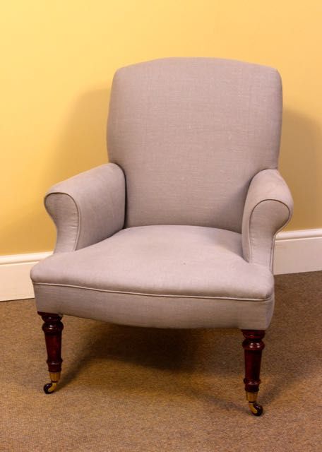 19thc. Mahogany Armchair