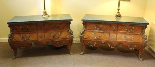 A Pair of Early 20tc. Walnut Chests