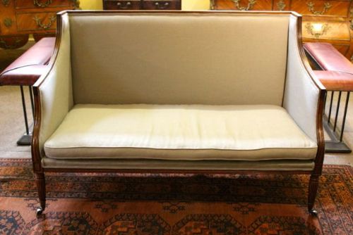 Late 19thc. Mahogany Sofa