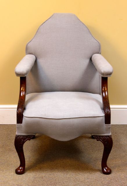 19thc. Gainsborough Style Armchair