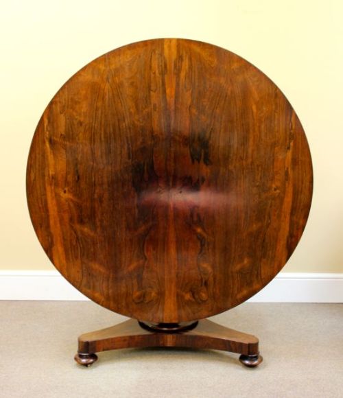 19thc. Rosewood Breakfast Table