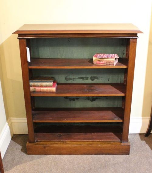 19thc. Walnut Bookcase