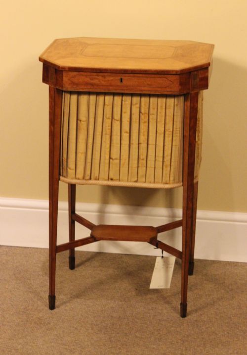 19THC SATINWOOD WORK TABLE - ADDITIONAL PHOTO 2