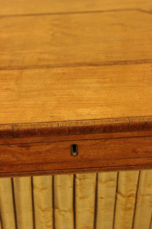 19THC SATINWOOD WORK TABLE - ADDITIONAL PHOTO 4