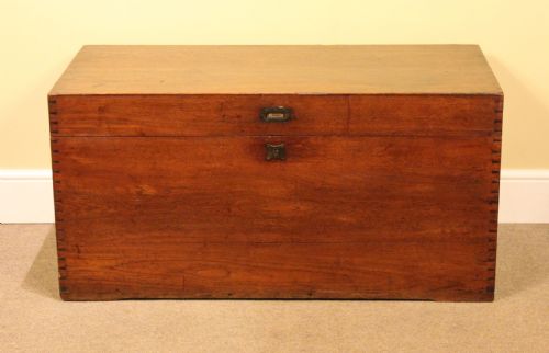 19thc. Teak Chest