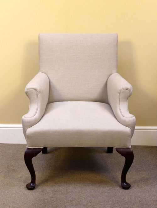 19thc. Walnut Armchair